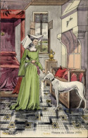 Artiste CPA Leroux, Geschichte Der Französischen Mode, 1450 - Autres & Non Classés