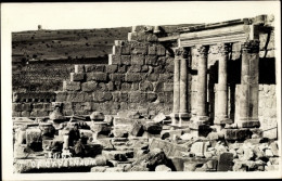 Photo CPA Capernaum Kafarnaum Israel, Ruinen Des Antiken Tempels - Israel