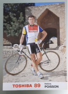 Pascal Poisson Toshiba 89 1989 - Cyclisme