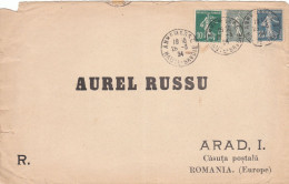 FRANCE : 1926: COVER HAUTE SAVOIE - , To Arad Romania. - Brieven En Documenten