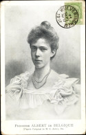 CPA Princesse Albert Von Belgien, Elisabeth Gabriele In  - Familles Royales