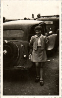 CP Carte Photo D'époque Photographie Vintage Enfant Fille Fillette Mode  - Andere & Zonder Classificatie