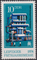1974 DDR ** Mi:DD 1931, Sn:DD 1531, Yt:DD 1611, Spannungsprüfung, Leipziger Frühjahrsmesse 1974 - Unused Stamps