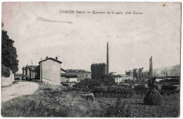 38 - B31944CPA - CHASSE SUR RHONE - Quartier De La Gare, Cote Givors - Bon état - ISERE - Autres & Non Classés