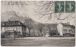 38 - B31940CPA - CHAPAREILLAN - La Place Et Mont Granier - Hotel Tissot - Très Bon état - ISERE - Other & Unclassified