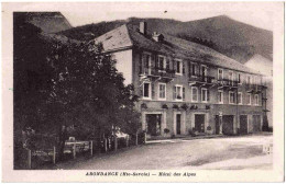 74 - B31692CPA - ABONDANCE - Hotel Des Alpes - Parfait état - HAUTE-SAVOIE - Abondance