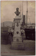 76 - B31630CPA - ROUEN - Statue De Louis BRUNE - Sauveteur Rouennais - Carte Pionniere - Très Bon état - SEINE-MARITIME - Rouen
