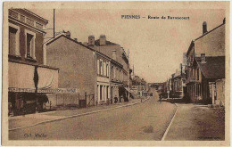 54 - B31415CPA - PIENNES - Route De Baroncourt - Maison De La Nouveaute - Très Bon état - MEURTHE-ET-MOSELLE - Sonstige & Ohne Zuordnung