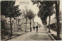 36 - B31373CPA - AIGURANDE - Avenue De La Gare - Parfait état - INDRE - Other & Unclassified