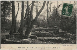 77 - B31269CPA - MORTCERF - Ruines Du Chateau Royal De BEC OISEAU - Très Bon état - SEINE-ET-MARNE - Autres & Non Classés