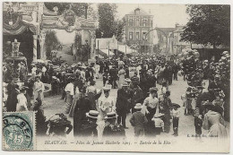 60 - B30287CPA - BEAUVAIS - Fetes De Jeanne Hachette 1905, Entree De La Fete - Parfait état - OISE - Beauvais