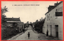 44 - B29717CPA - JANS - Arrivée Par La Route De Lusanger - Tabac Café - Très Bon état - LOIRE-ATLANTIQUE - Other & Unclassified