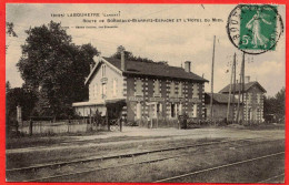 40 - B29703CPA - LABOUHEYRE - Route De Bordeaux-Espagne Et L'Hotel Du Midi - Très Bon état - LANDES - Autres & Non Classés