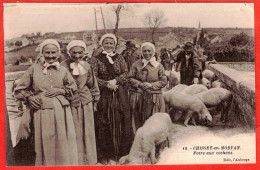 71 - B29702CPA - CHISSEY EN  MORVAN - Foire Aux Cochons - Très Bon état - SAONE-ET-LOIRE - Autres & Non Classés