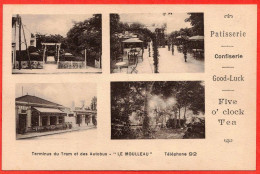 33 - B29675CPA - LE MOULLEAU - PATISSERIE, Confiserie Good Luck - 4 Vues - Très Bon état - GIRONDE - Autres & Non Classés