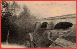 32 - B29620CPA - L'ISLE EN JOURDAIN - Le Pont Sur La SAVE - Travaux - Très Bon état - GERS - Altri & Non Classificati