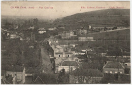 27 - B26194CPA - CHARLEVAL - Vue Generale, Papeterie - Très Bon état - EURE - Autres & Non Classés