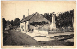 89 - B26163CPA - VILLENEUVE LES GENETS - Le Monument - Entrée Du Village - Très Bon état - YONNE - Sonstige & Ohne Zuordnung