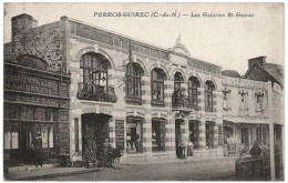 22 - B25882CPA - PERROS GUIREC - Les Galeries St Guirec - Café De La Gare - Très Bon état - COTES-D'ARMOR - Perros-Guirec