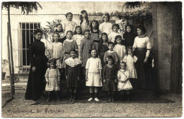 81 - B25869CPA - LAVAUR - Carte Photo - Pensionnat St François - Cours élémentaire - Très Bon état - TARN - Lavaur