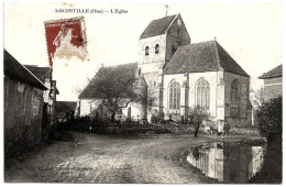 60 - B25836CPA - LOCONVILLE - L' église, Cimetiere - Très Bon état - OISE - Other & Unclassified
