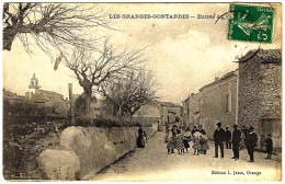 26 - B25822CPA - LES GRANGES GONTARDES - Entree Du Village - Bon état - DROME - Other & Unclassified