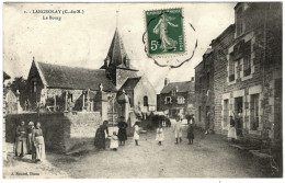 22 - B25764CPA - LANGROLAY - Le Bourg - Très Bon état - COTES-D'ARMOR - Autres & Non Classés