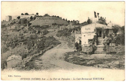 83 - T25566CPA - EVENOS - NEBRO - Café Restaurant TORTORA - Fort De Pipaudon - Très Bon état - VAR - Autres & Non Classés