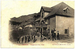 9 - T25550CPA - BONABE - Inauguration D' Un Chalet - Très Bon état - ARIEGE - Sonstige & Ohne Zuordnung