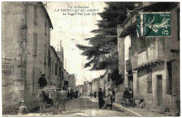 47 - B25535CPA - LA SAUVETAT DU DROPT - La Grand Rue Coté Est - Assez Bon état - LOT-ET-GARONNE - Altri & Non Classificati