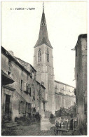 12 - B25505CPA - VABRES - L' église - Très Bon état - AVEYRON - Vabres