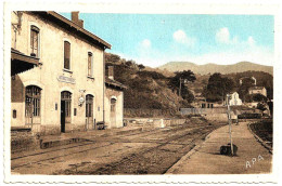 34 - B25493CPA - ESTRECHOUX - Gare De Graissessac - Très Bon état - HERAULT - Other & Unclassified