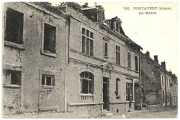 2 - B25231CPA - PONTAVERT - La Mairie - Ruine - Très Bon état - AISNE - Sonstige & Ohne Zuordnung