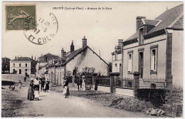 41 - B24411CPA - DROUE - Avenue De La Gare - Très Bon état - LOIR-ET-CHER - Droue