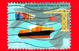 ITALIA - Usato - 2019 - 300 Anni Del Porto Franco Di Trieste – Mappa - B - 2011-20: Gebraucht