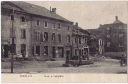 67 - B32412CPA - SAALES - Rue Principale - Parfait état - BAS-RHIN - Other & Unclassified