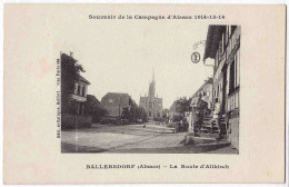 68 - B32339CPA - BALLERSDORF - Route D'Altkirch - Très Bon état - HAUT-RHIN - Autres & Non Classés