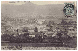 70 - B32250CPA - CHAMPAGNEY - Vue Generale Rapprochee - Très Bon état - HAUTE-SAONE - Sonstige & Ohne Zuordnung