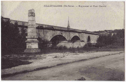 70 - B32239CPA - AILLEVILLERS - Monument Et Pont Charrot - Très Bon état - HAUTE-SAONE - Autres & Non Classés