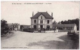 71 - B32224CPA - SAINT ST LEGER  SOUS BEUVRAY - La Poste - Parfait état - SAONE-ET-LOIRE - Autres & Non Classés