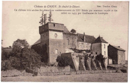 71 - B32220CPA - SAINT ANDRE LE DESERT - Chateau De CHIGY - Parfait état - SAONE-ET-LOIRE - Sonstige & Ohne Zuordnung