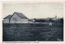 71 - B32166CPA - LA CHAPELLE DU MONT DE FRANCE - Le Bourg - Parfait état - SAONE-ET-LOIRE - Sonstige & Ohne Zuordnung