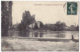 71 - B32163CPA - GUEUGNON - Le Barrage Et Les Bords De L'Arroux - Très Bon état - SAONE-ET-LOIRE - Gueugnon