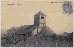 71 - B32115CPA - AMEUGNY - Eglise - Parfait état - SAONE-ET-LOIRE - Autres & Non Classés