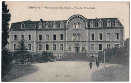 71 - B32128CPA - CHAGNY - Pensionnat Sainte Marie, Facade Principale - Bon état - SAONE-ET-LOIRE - Chagny