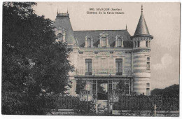 72 - B32074CPA - MARCON - Chateau De La Croix Boisee - Parfait état - SARTHE - Autres & Non Classés