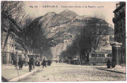 38 - B31961CPA - GRENOBLE - Cours Jean Jaures Et La Bastille - Parfait état - ISERE - Grenoble