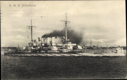 CPA Deutsches Kriegsschiff, SMS Oldenburg, Großlinienschiff, Kaiserliche Marine - Autres & Non Classés