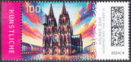 !a! GERMANY 2024 Mi. 3832 MNH SINGLE W/ Left Margin (a) - Historic Buildings In Germany: Cologne Cathedral - Neufs