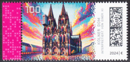 !a! GERMANY 2024 Mi. 3832 MNH SINGLE W/ Left Margin (c) - Historic Buildings In Germany: Cologne Cathedral - Ungebraucht